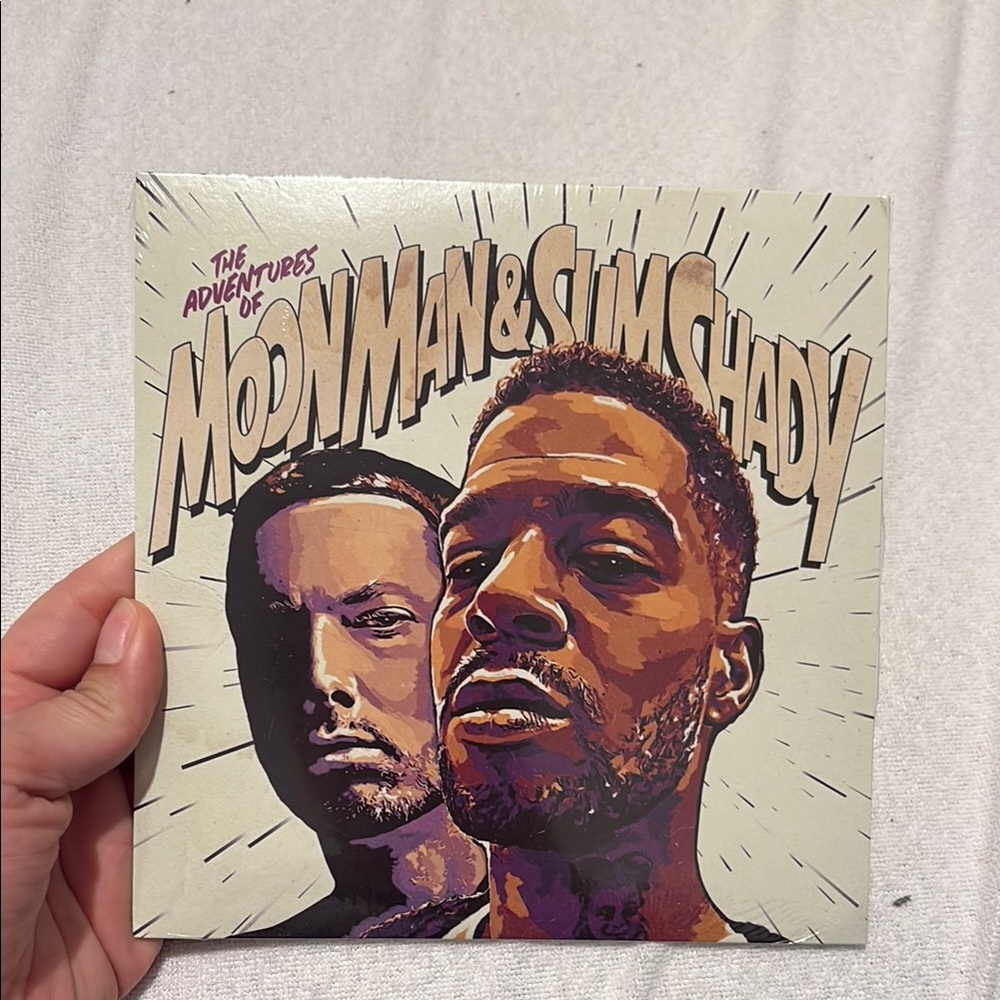 Kid Cudi & Eminem – The Adventures of Moon Man & Slim Shady (7” Vinyl, Sealed)